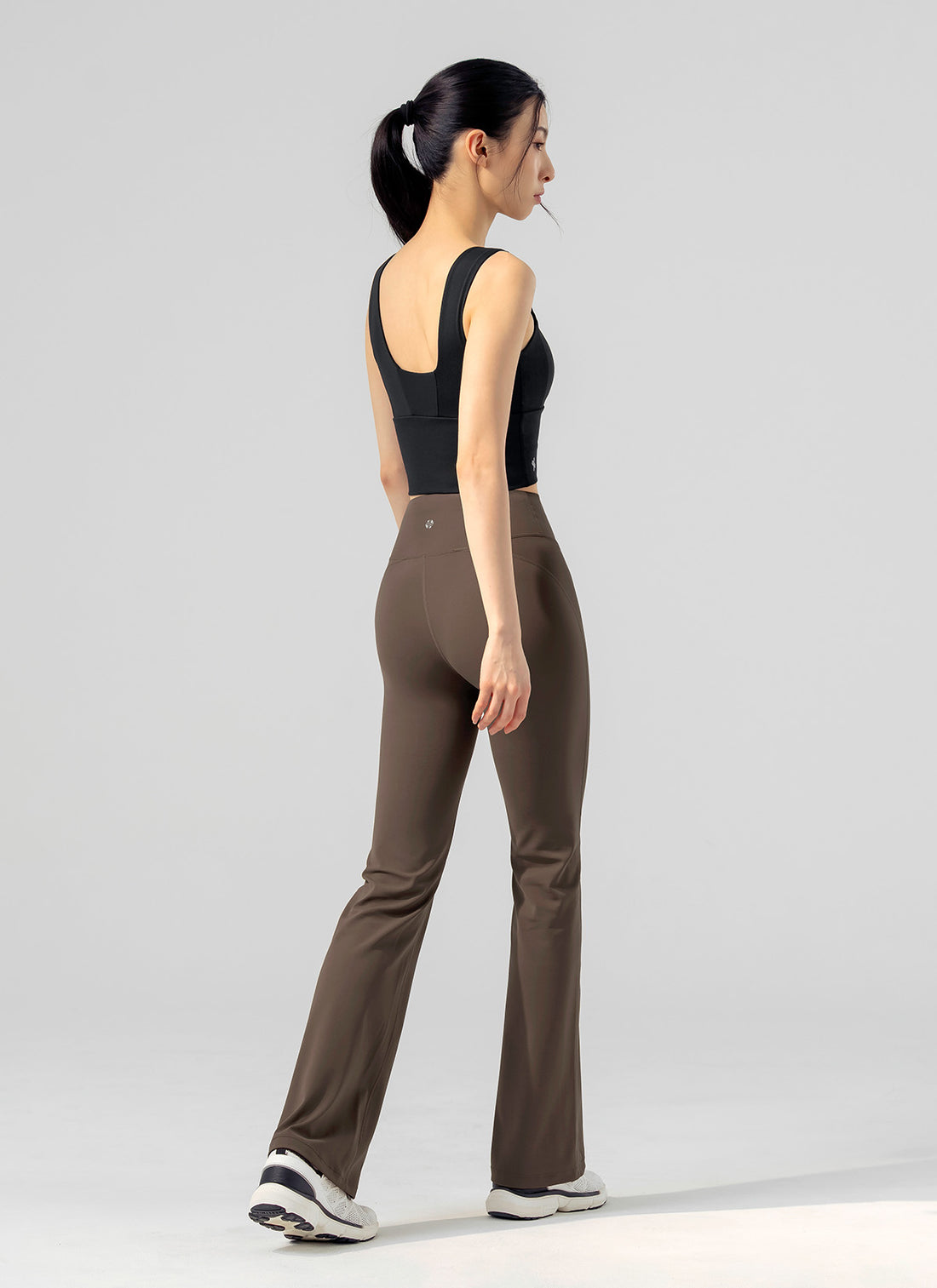 Gloria Square Bra Top - Black