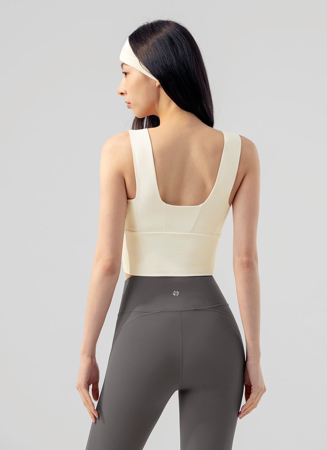 Gloria Square Bra Top - Vanilla Ice