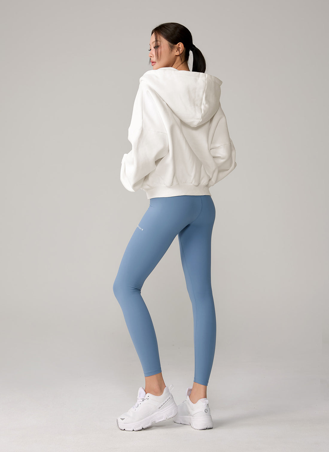 Napping Hood Zip-up - Brushed Cream
