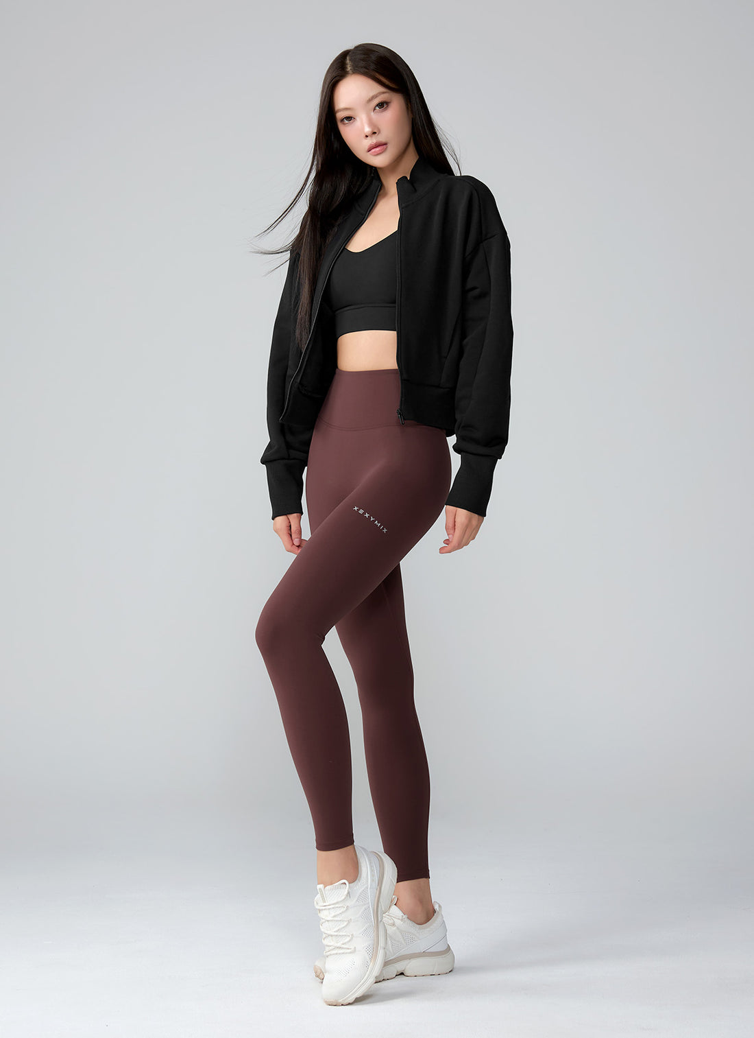 Black Label Signature 360N Leggings - Dahlia Wine