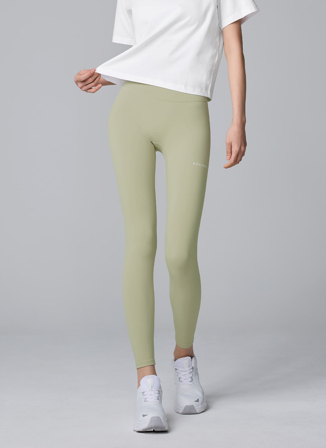 Black Label Signature 360N Leggings - Moss Green