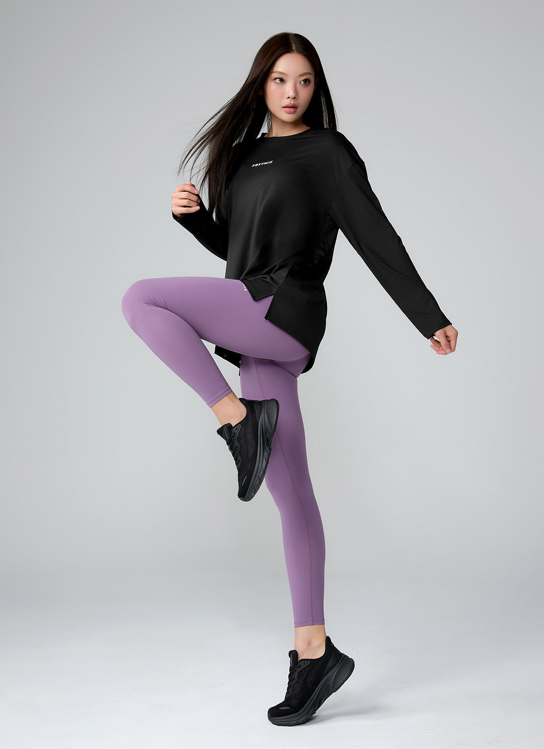 Black Label Signature 360N Leggings - Perfume Violet