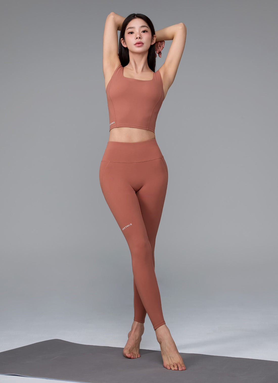 Black Label Signature 380N Leggings - Ash Brick