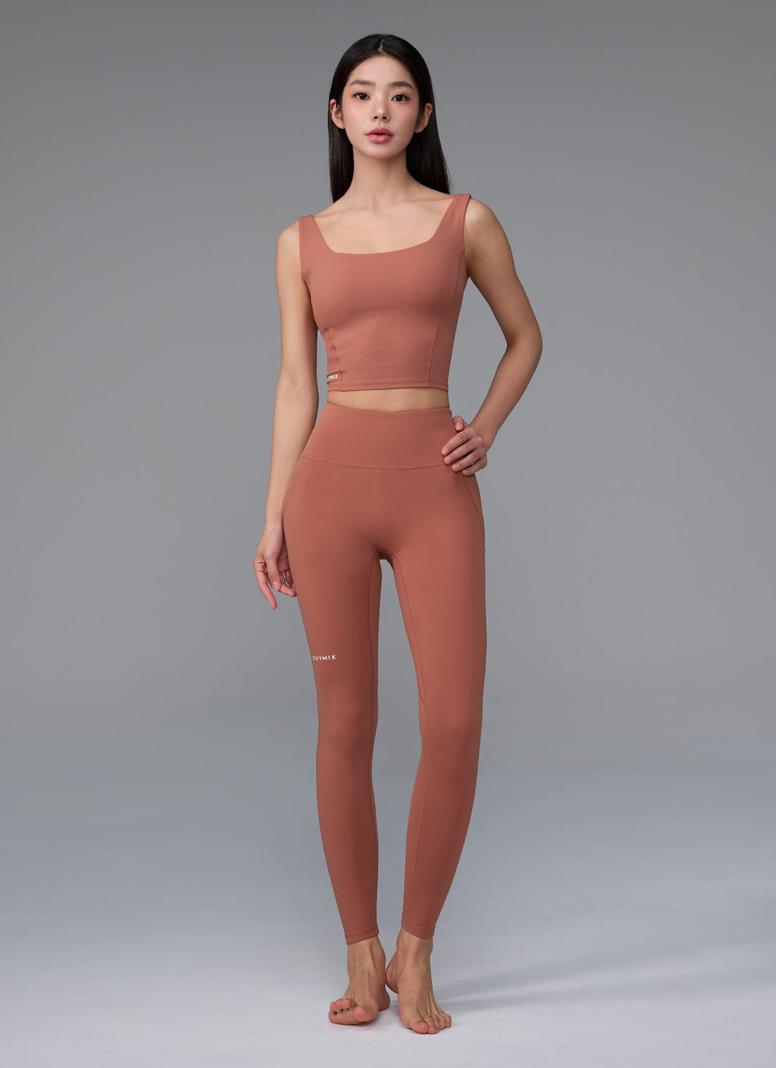Black Label Signature 380N Leggings - Ash Brick