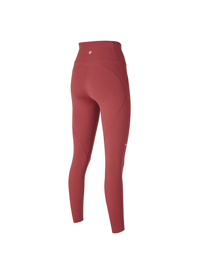 Black Label Signature 380N Leggings - Brick Red