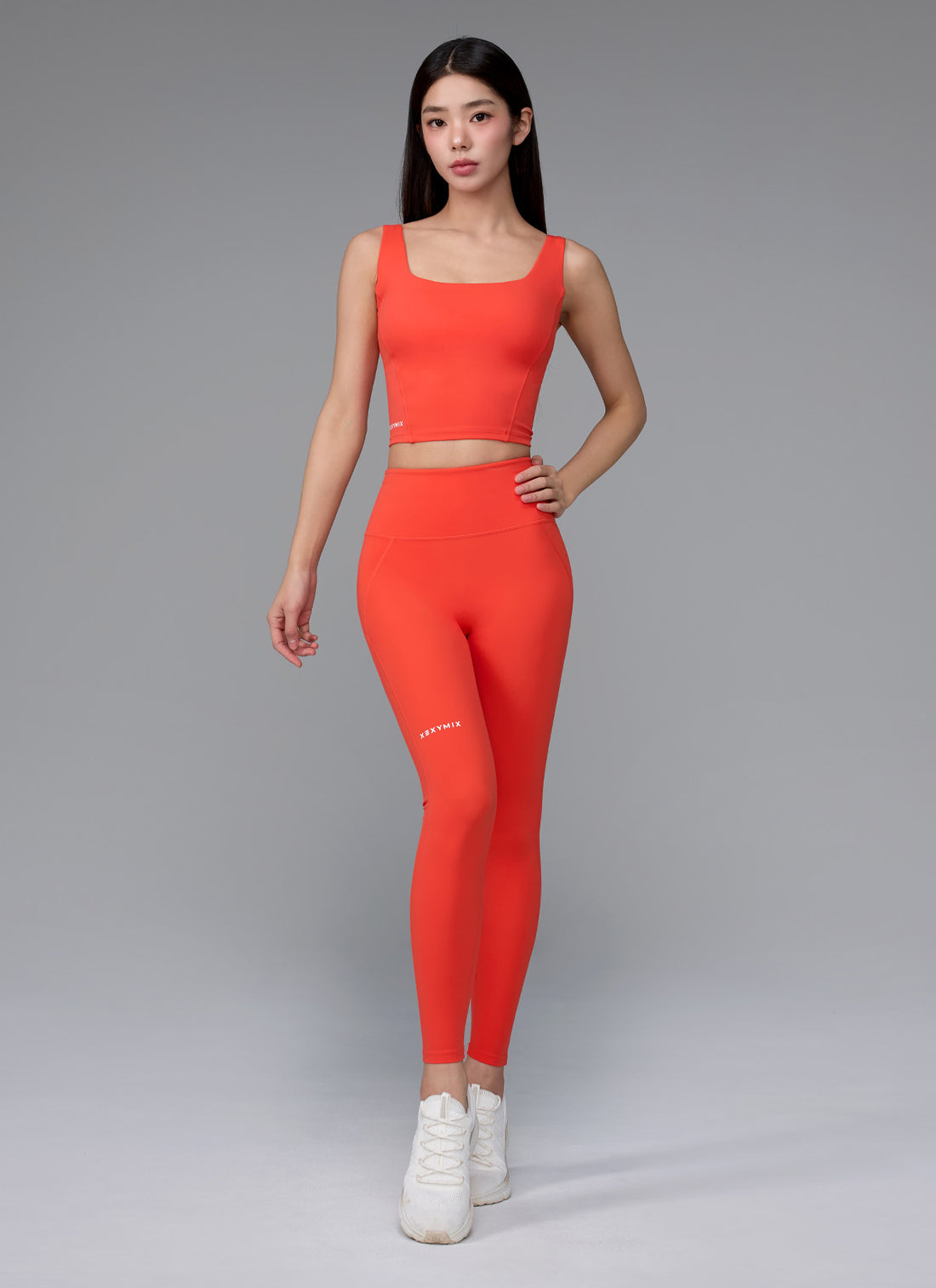 Black Label Signature 380N Leggings - Carrot Orange