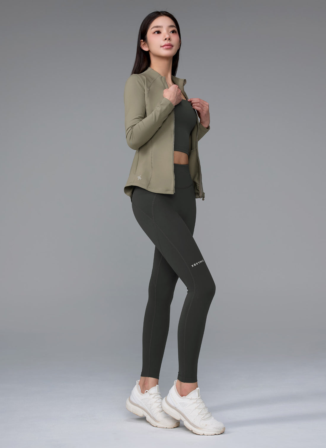 Black Label Signature 380N Leggings - Deep Forest