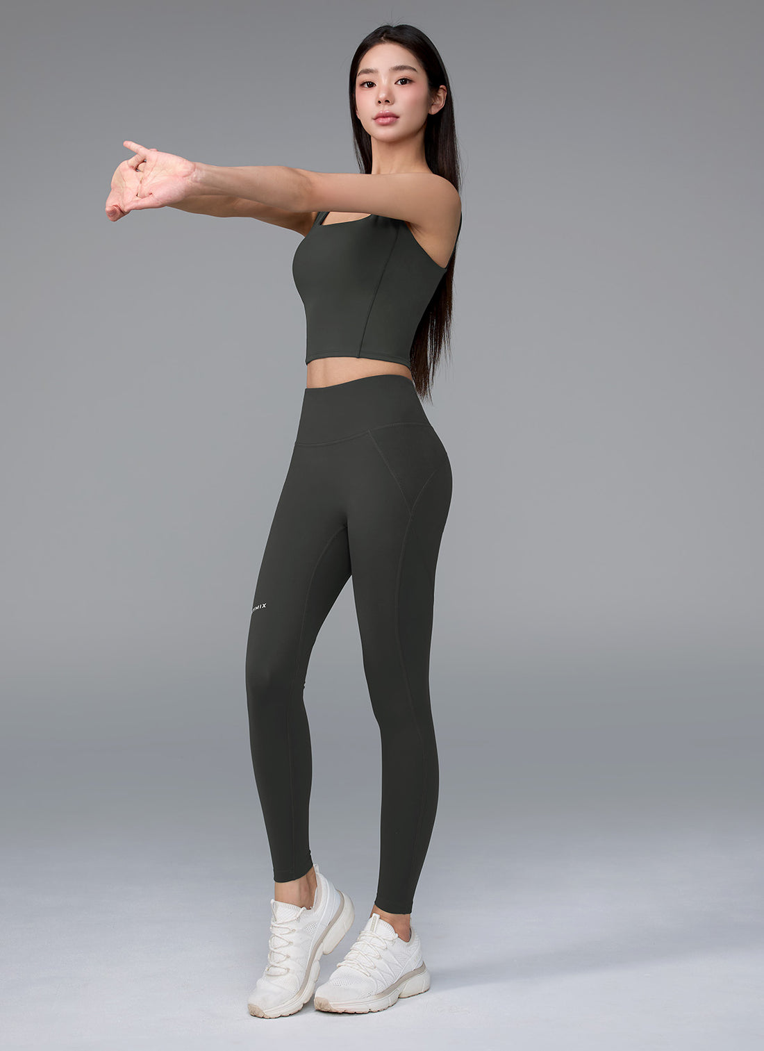 Black Label Signature 380N Leggings - Deep Forest