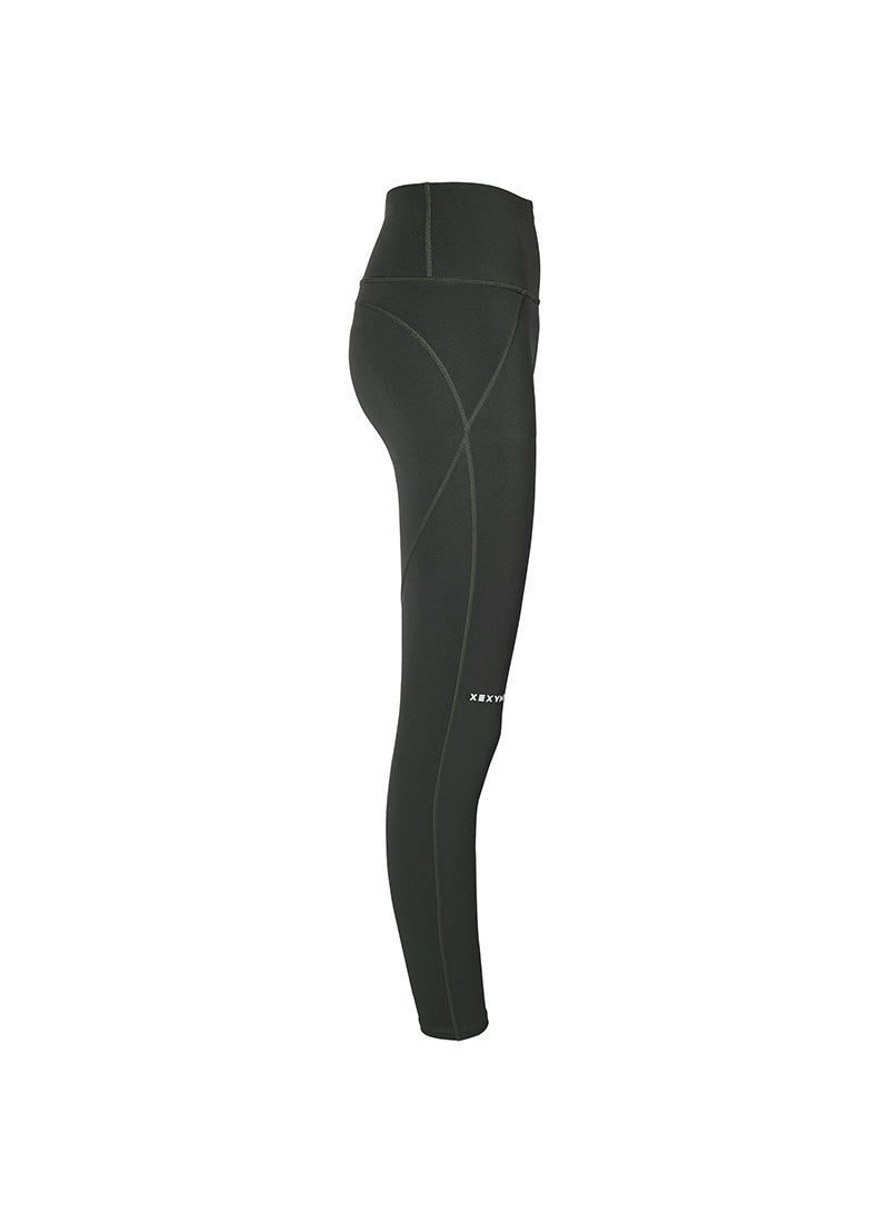 Black Label Signature 380N Leggings - Deep Forest