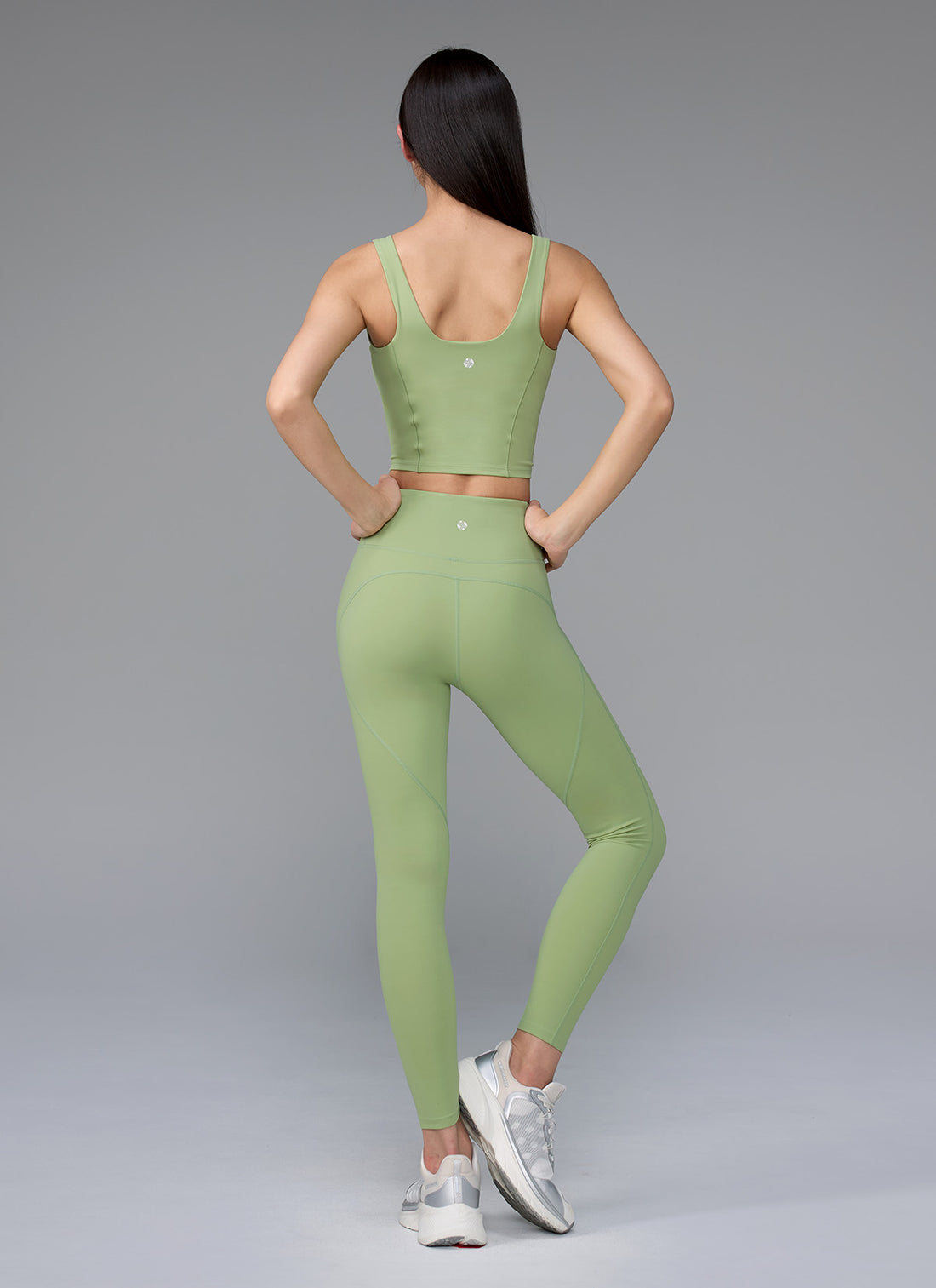 Black Label Signature 380N Leggings - Sap Green