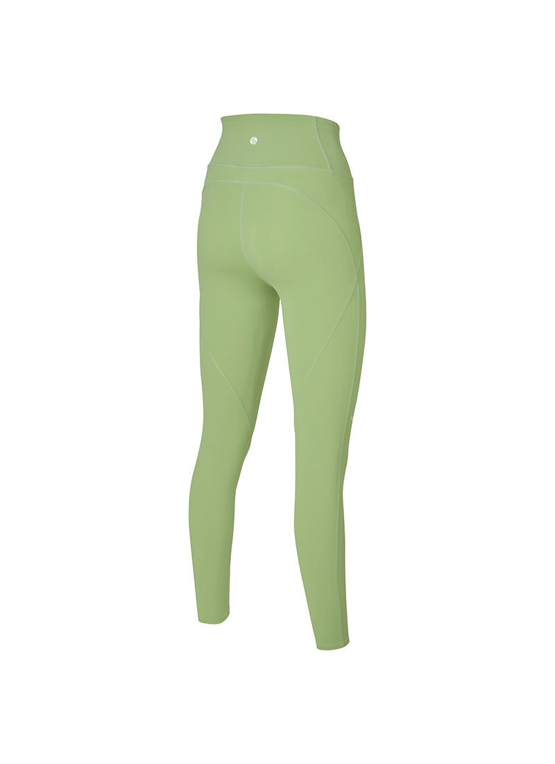 Black Label Signature 380N Leggings - Sap Green