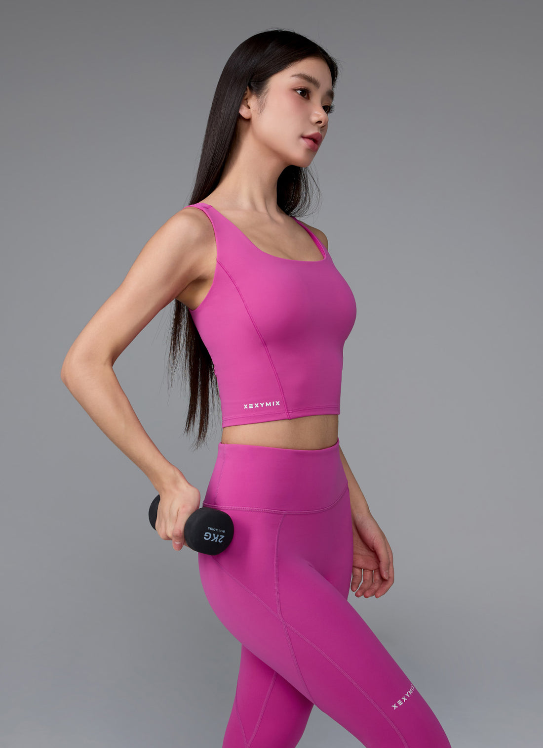 Black Label Signature 380N Leggings - Magenta Berry