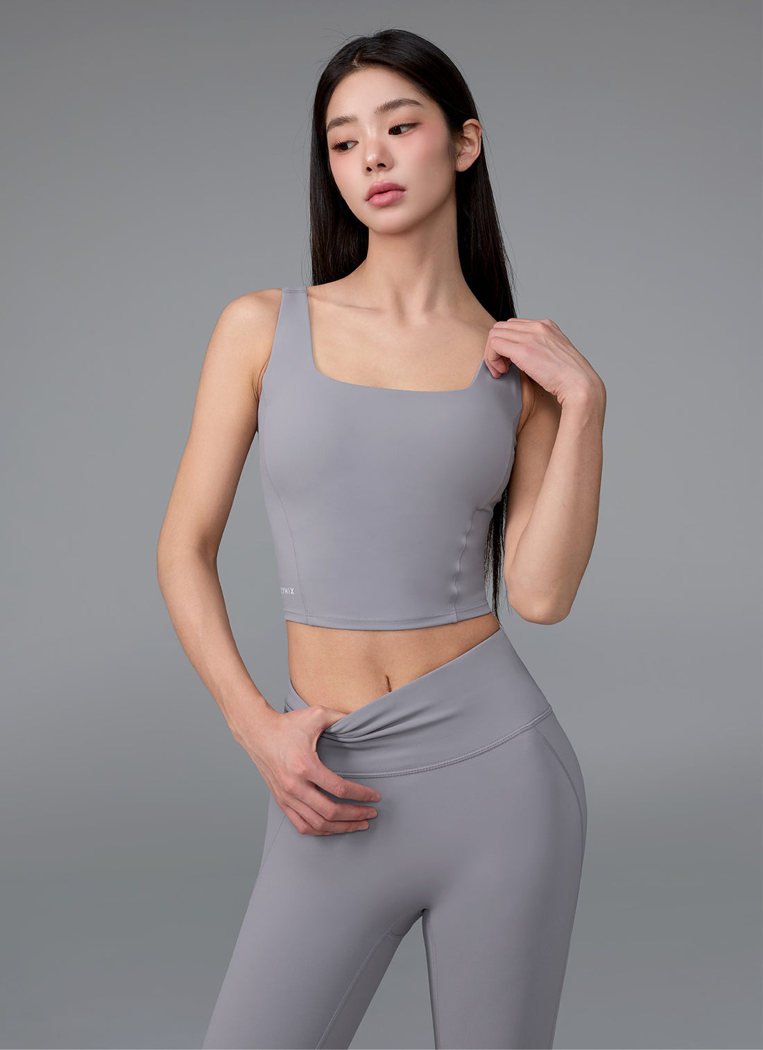 Black Label Signature 380N Leggings - Aurora Gray