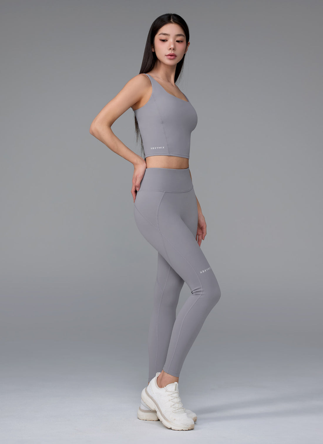 Black Label Signature 380N Leggings - Aurora Gray