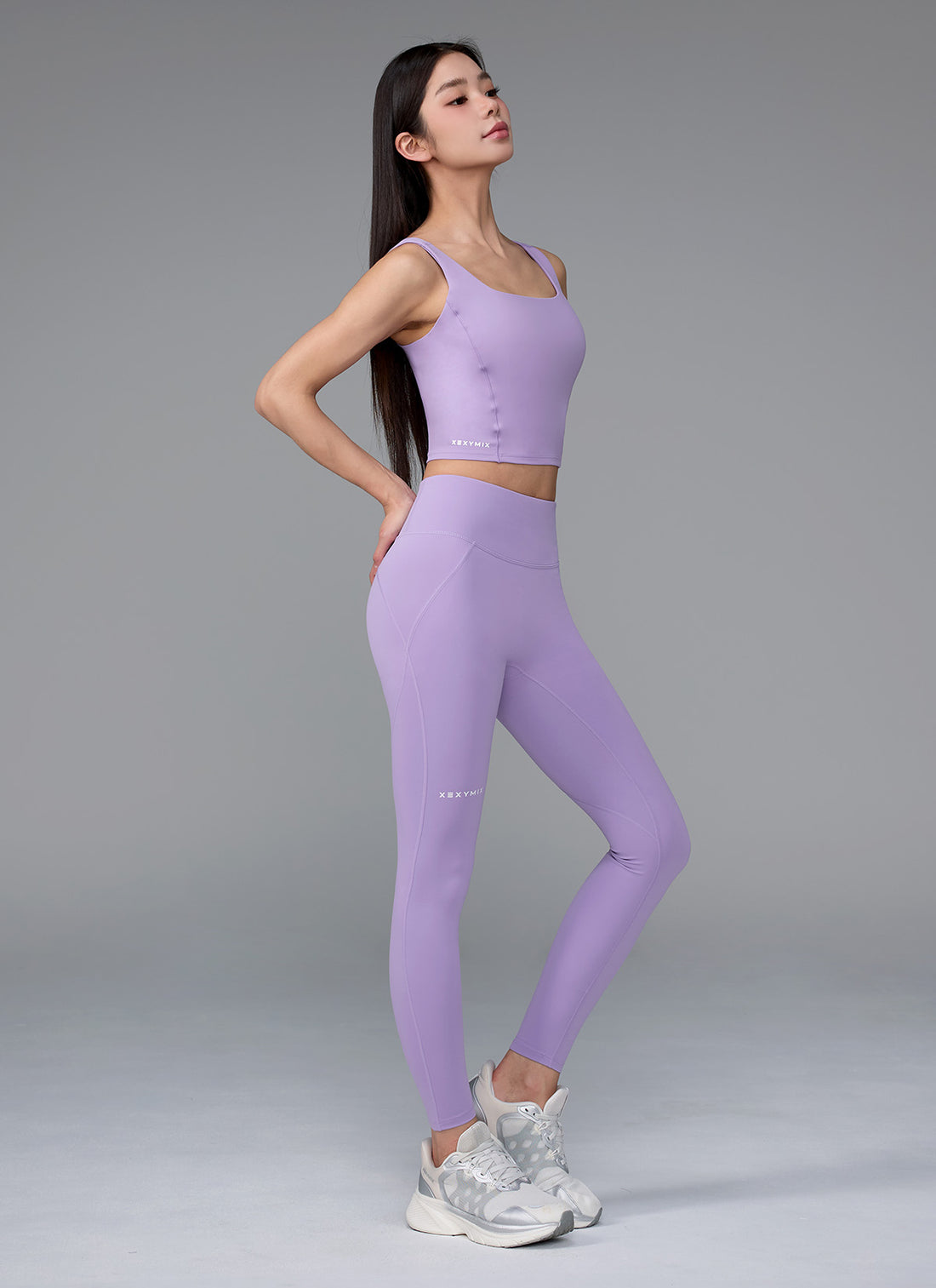 Black Label Signature 380N Leggings - Purple Haze