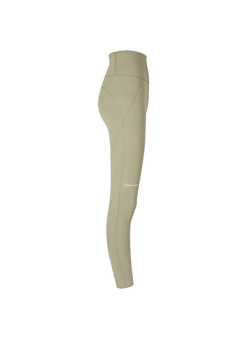 Black Label Signature 380N Leggings - Wood Sage