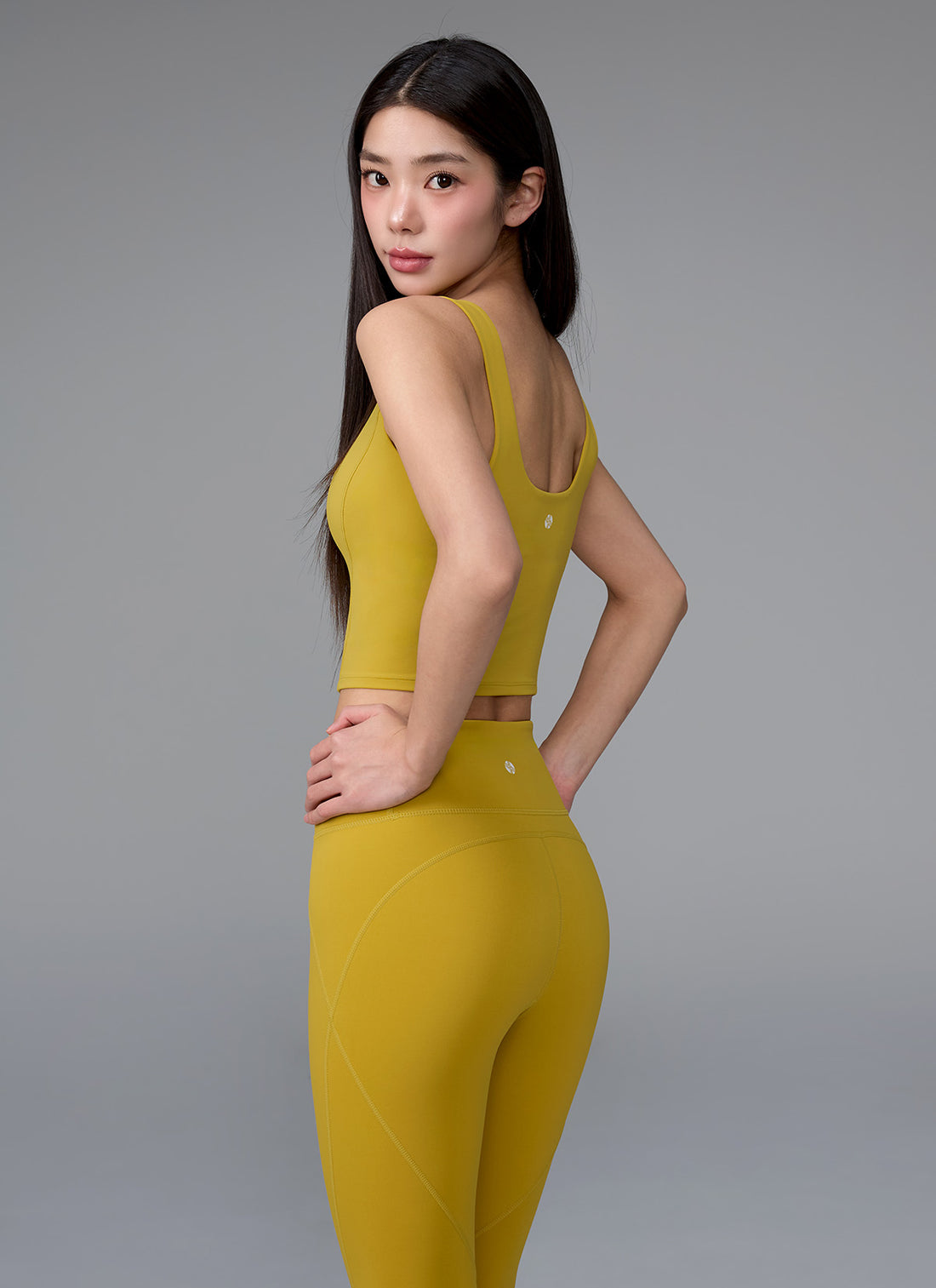 Black Label Signature 380N Leggings - Antique Yellow