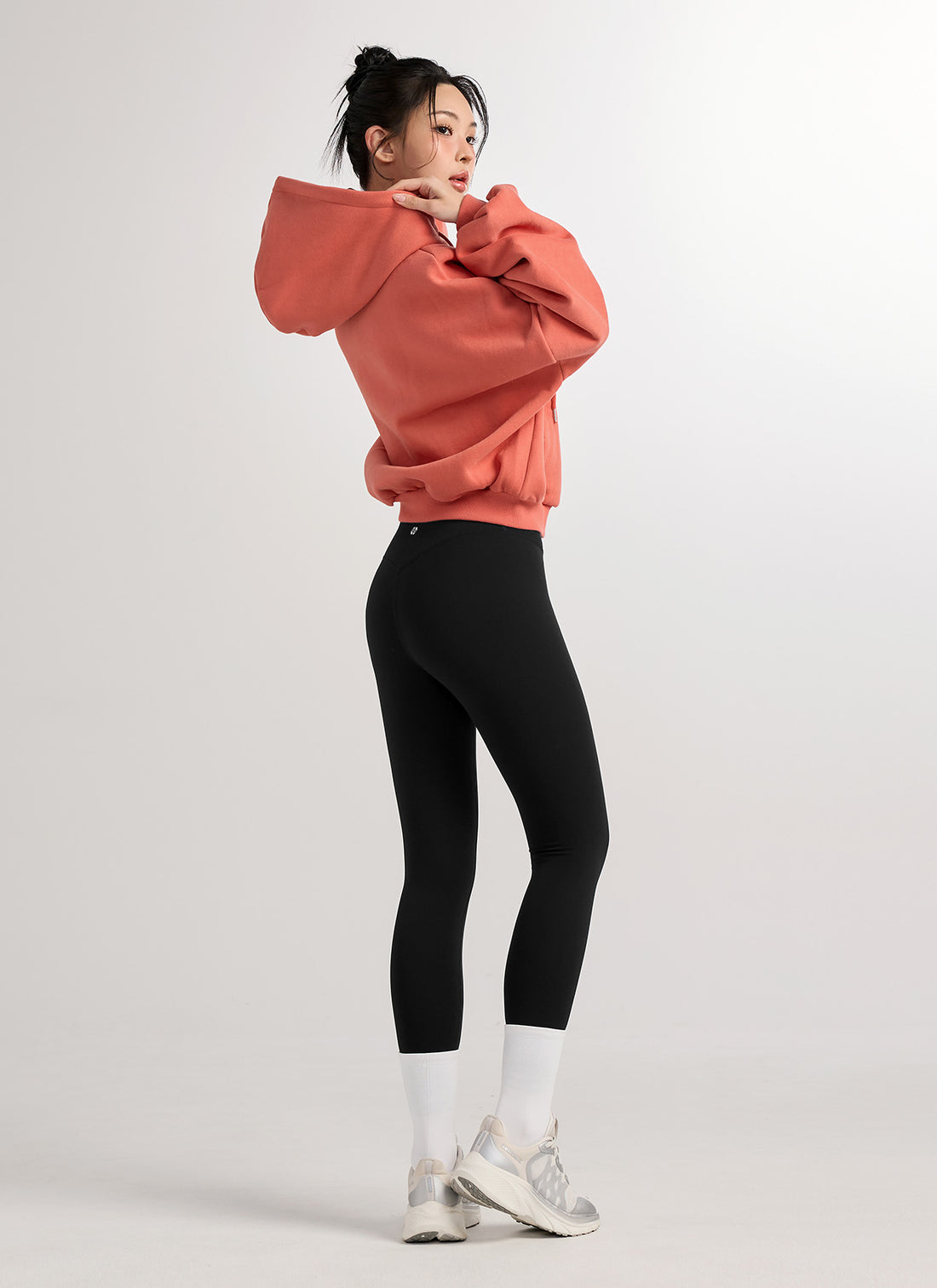 Black Label Signature 360N Double Fluffy Napping Leggings - Black