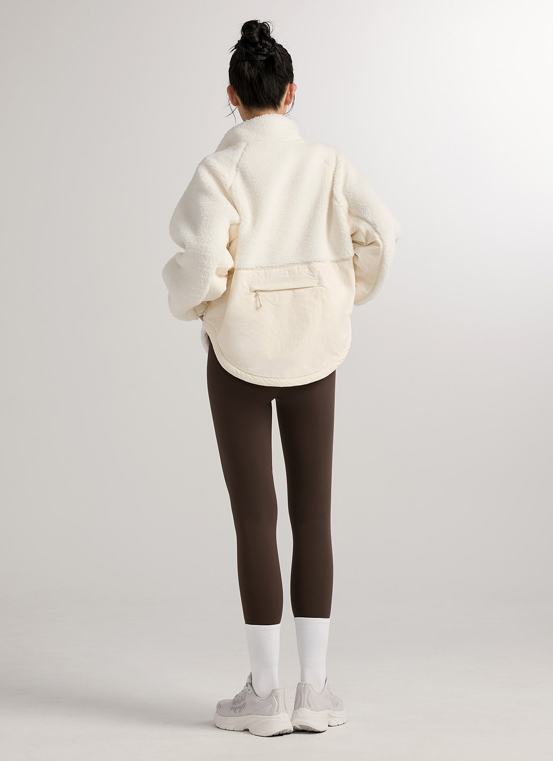 Black Label Signature 360N Double Fluffy Napping Leggings - Deep Chocolate
