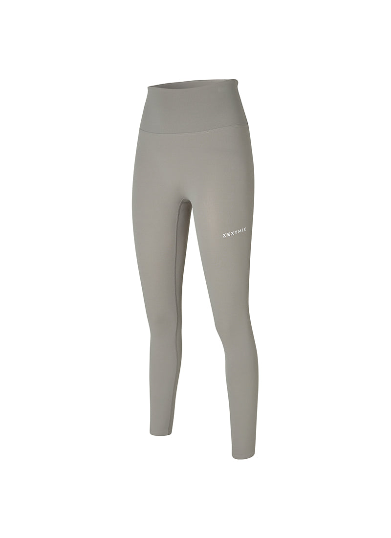Black Label Signature 360N Double Fluffy Napping Leggings - Hush Gray