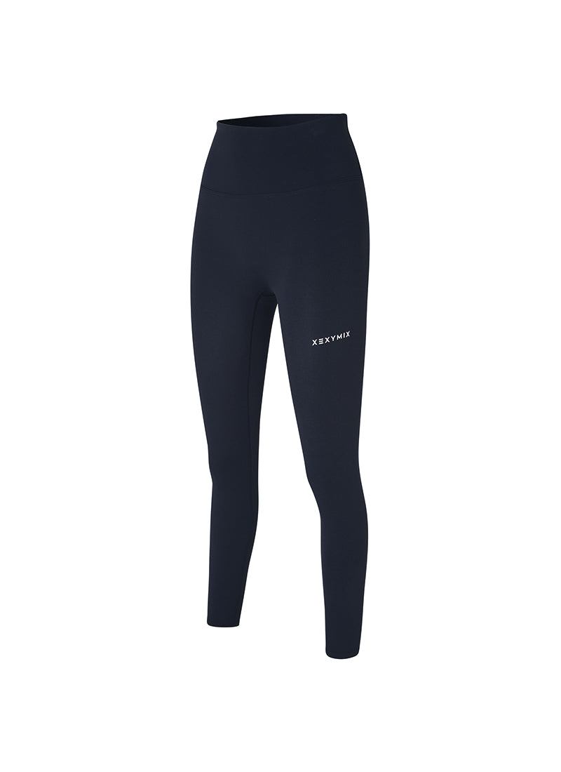 Black Label Signature 360N Double Fluffy Napping Leggings - Modern Navy