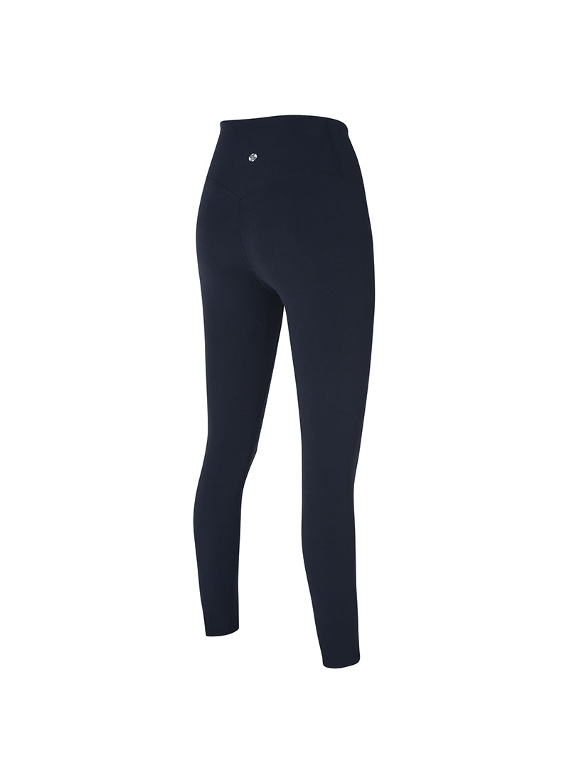 Black Label Signature 360N Double Fluffy Napping Leggings - Modern Navy