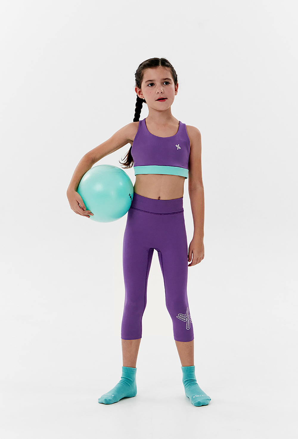 XELLA Kids Basic Bra Top - Woolly Purple