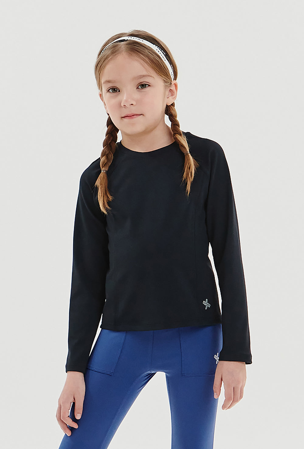XEXYMIX Kids Princess Active T-Shirt - Black