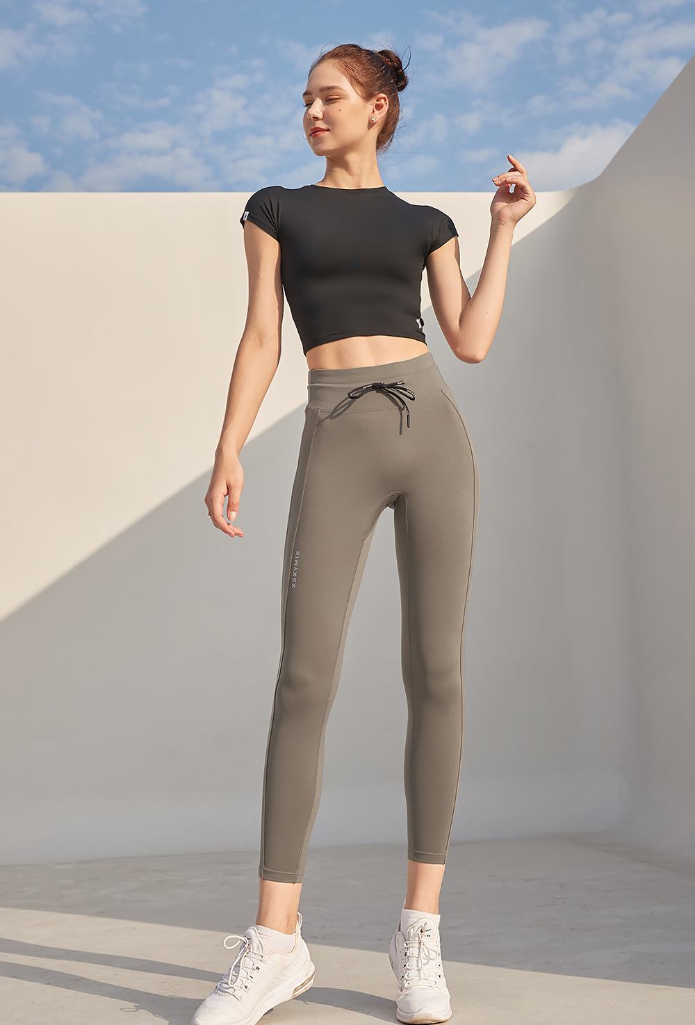 Sparky Crop Top - Black