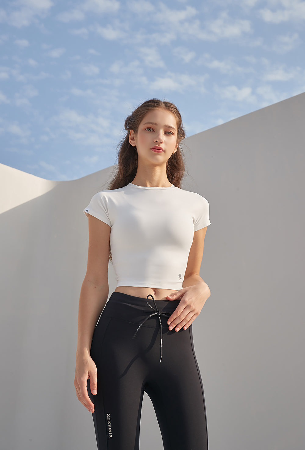 Sparky Crop Top - Ivory