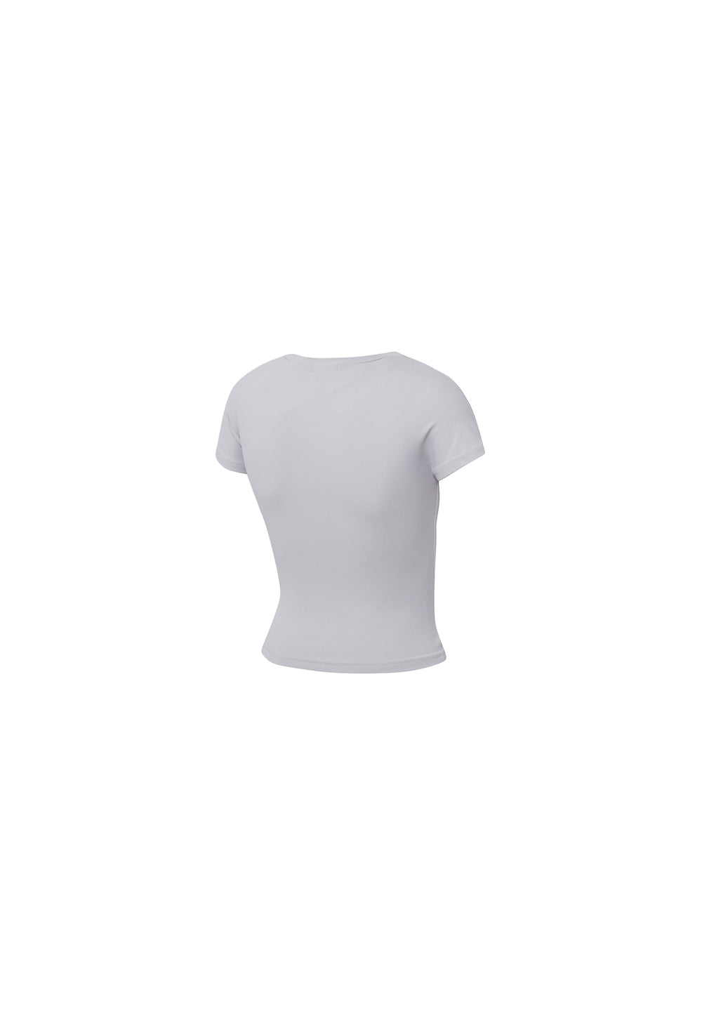 Sparky Crop Top - Blanc Silver