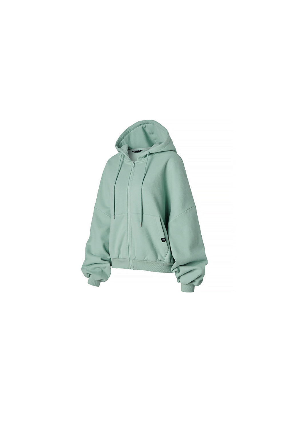 Napping Hood Zip-up - Awesome Mint