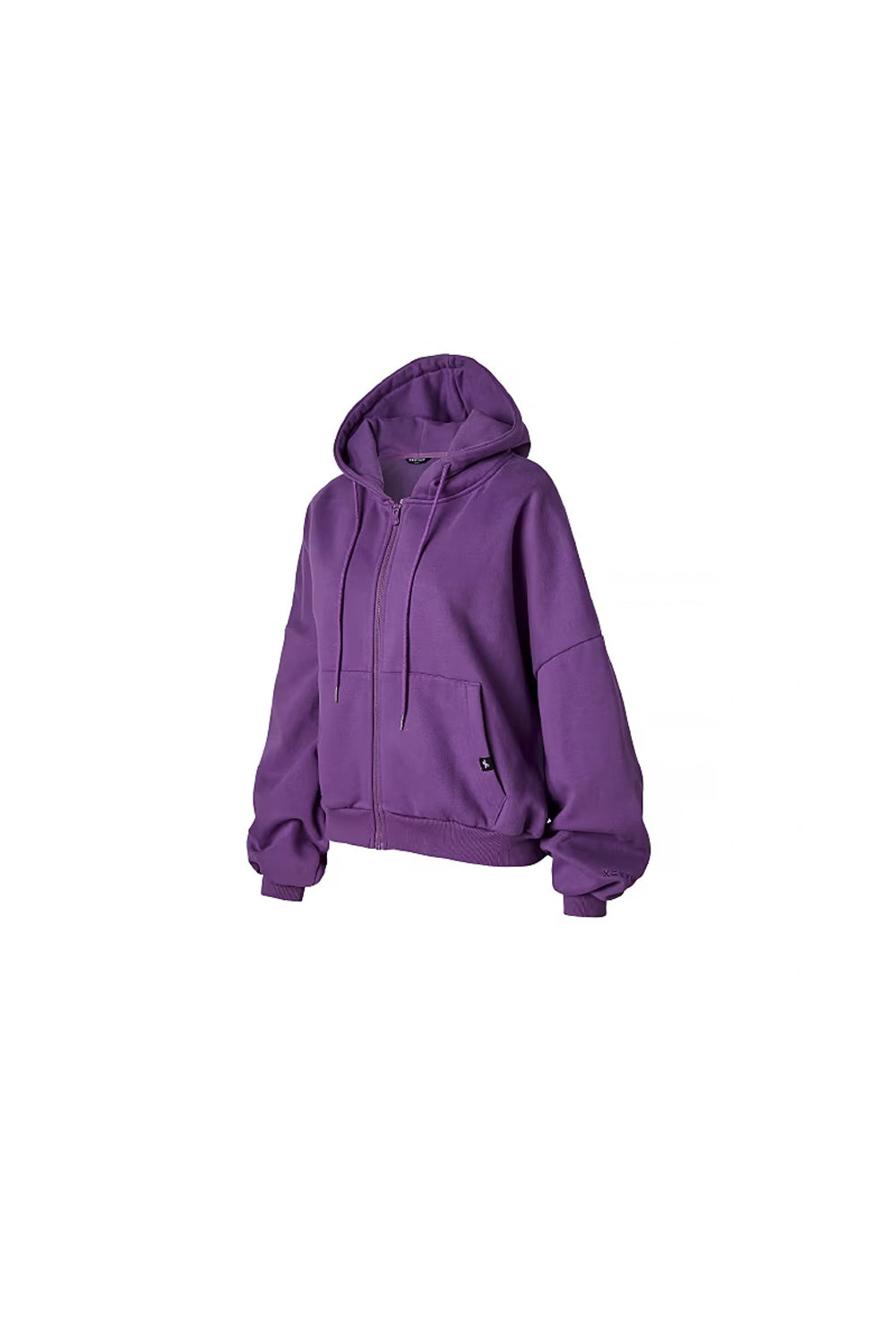 Napping Hood Zip-up - Iris Orchid