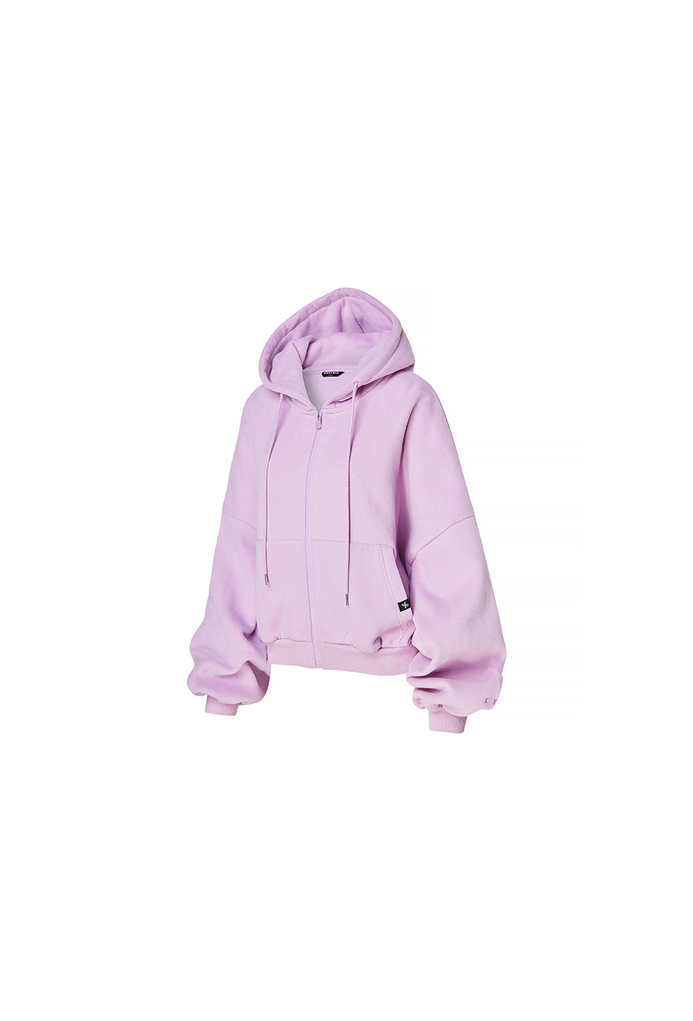 Napping Hood Zip-up - Pale Orchid