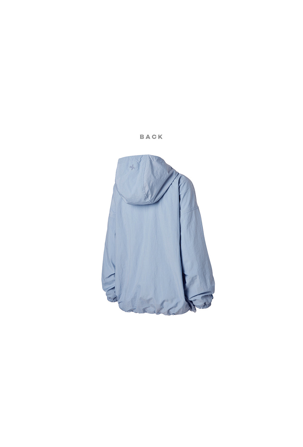 Anorak Hood Two-way Windbreaker 2.0 - Brunnera Blue