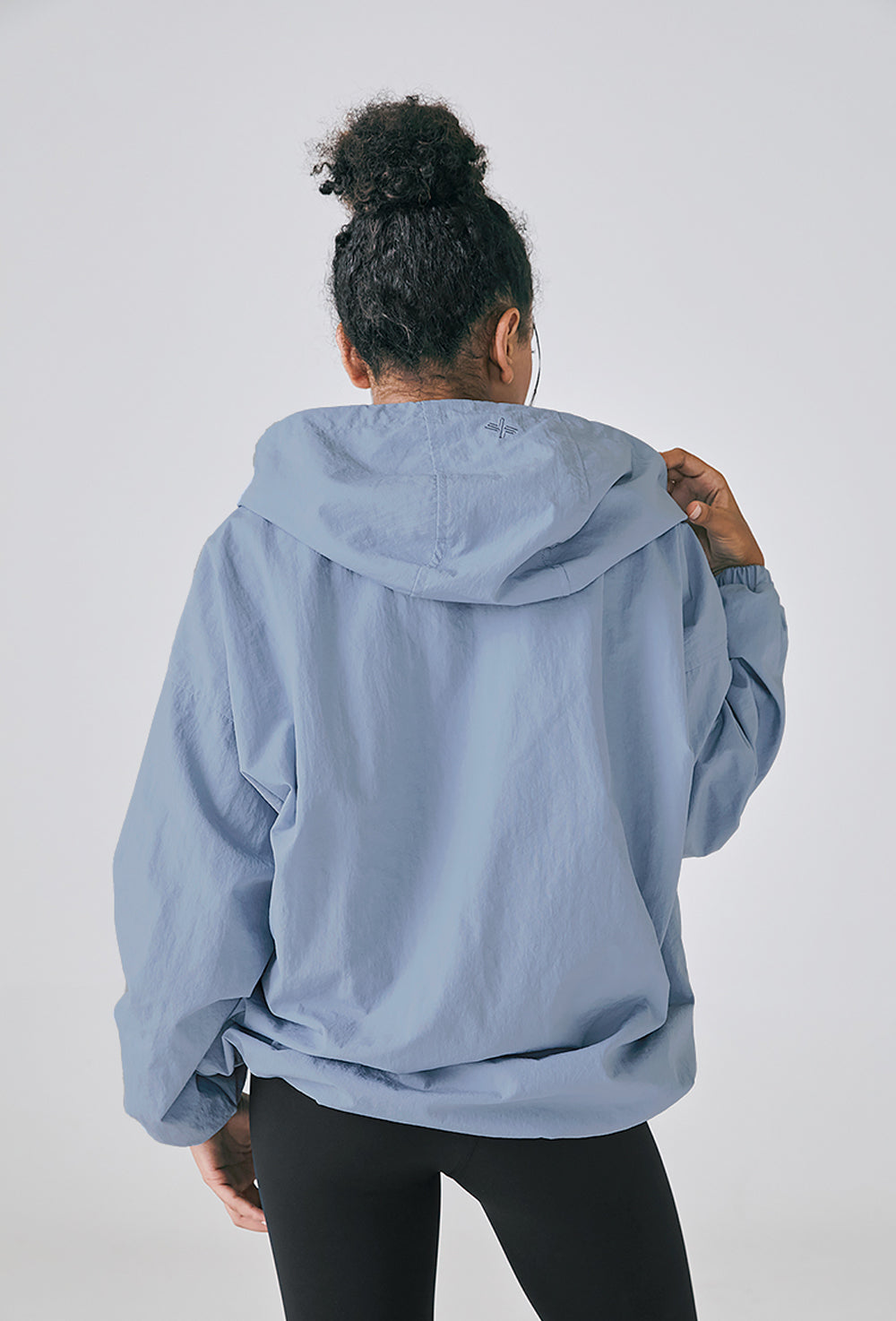 Anorak Hood Two-way Windbreaker 2.0 - Brunnera Blue