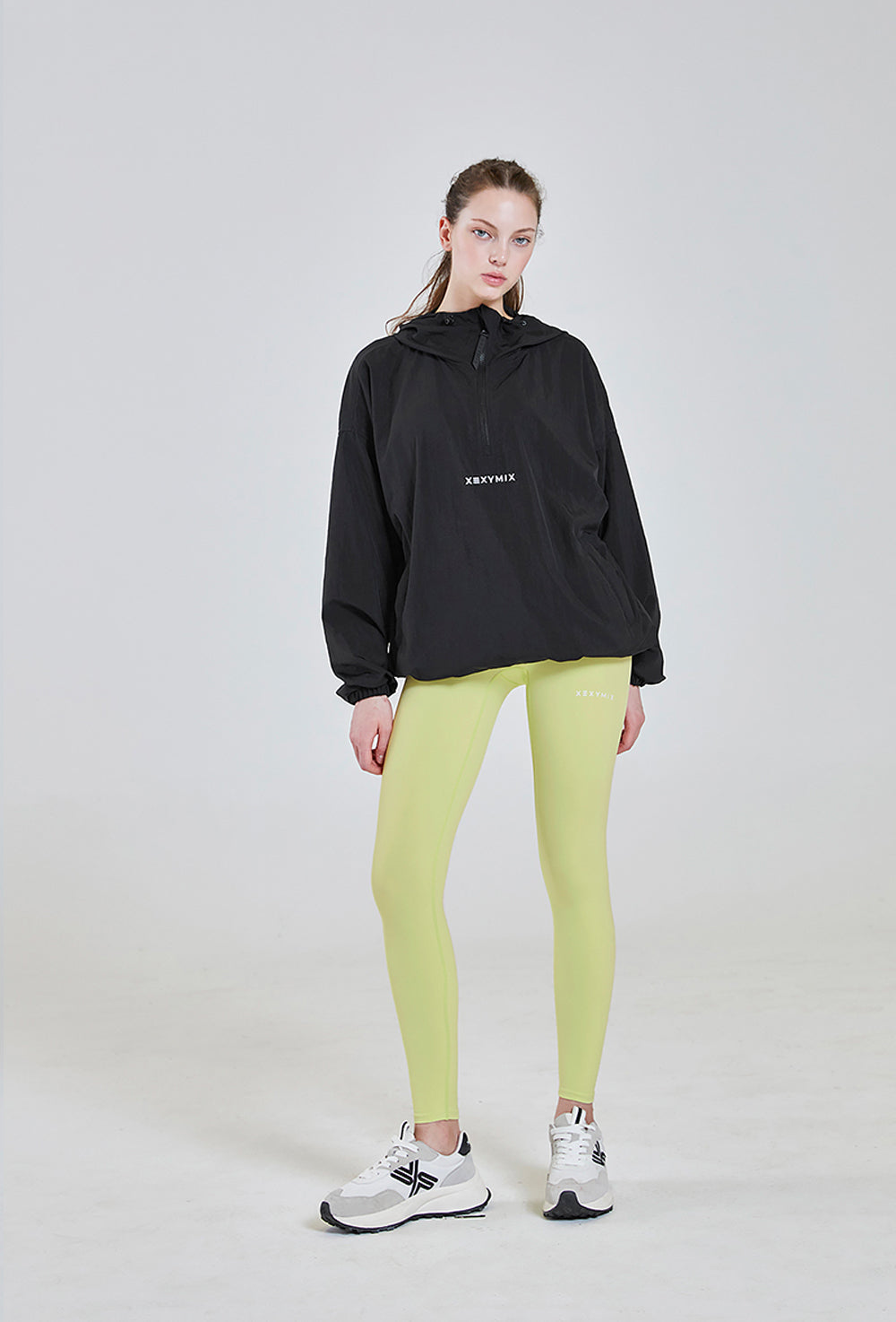 Anorak Hood Two-way Windbreaker 2.0 - Black