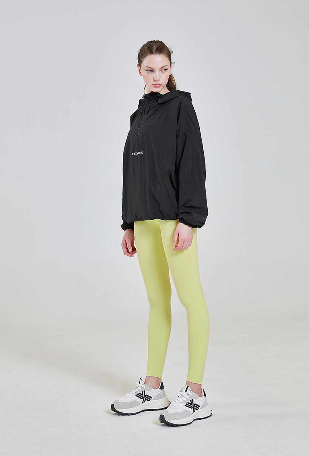 Anorak Hood Two-way Windbreaker 2.0 - Black
