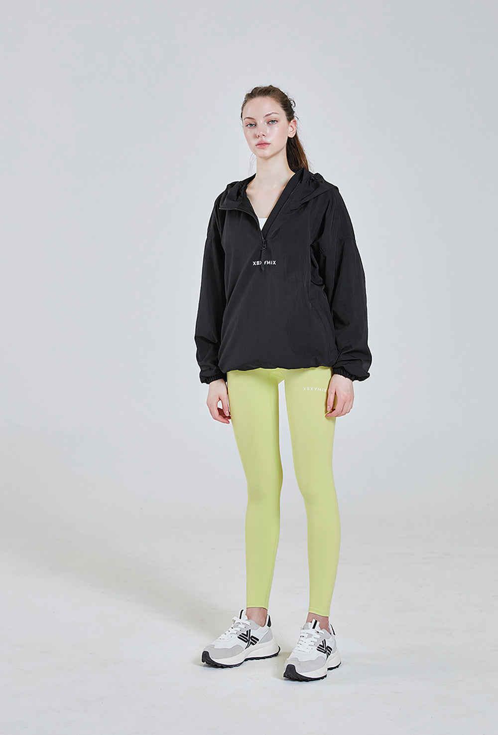 Anorak Hood Two-way Windbreaker 2.0 - Black