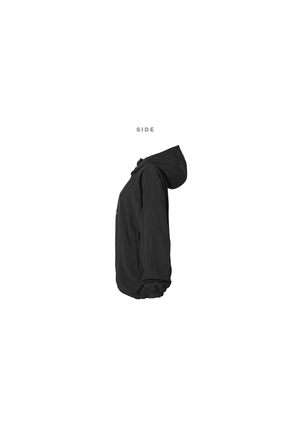 Anorak Hood Two-way Windbreaker 2.0 - Black