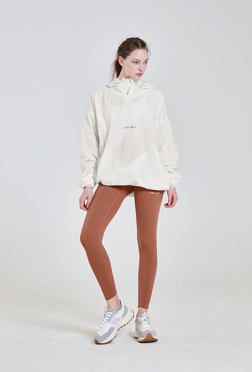 Anorak Hood Two-way Windbreaker 2.0 - Ivory