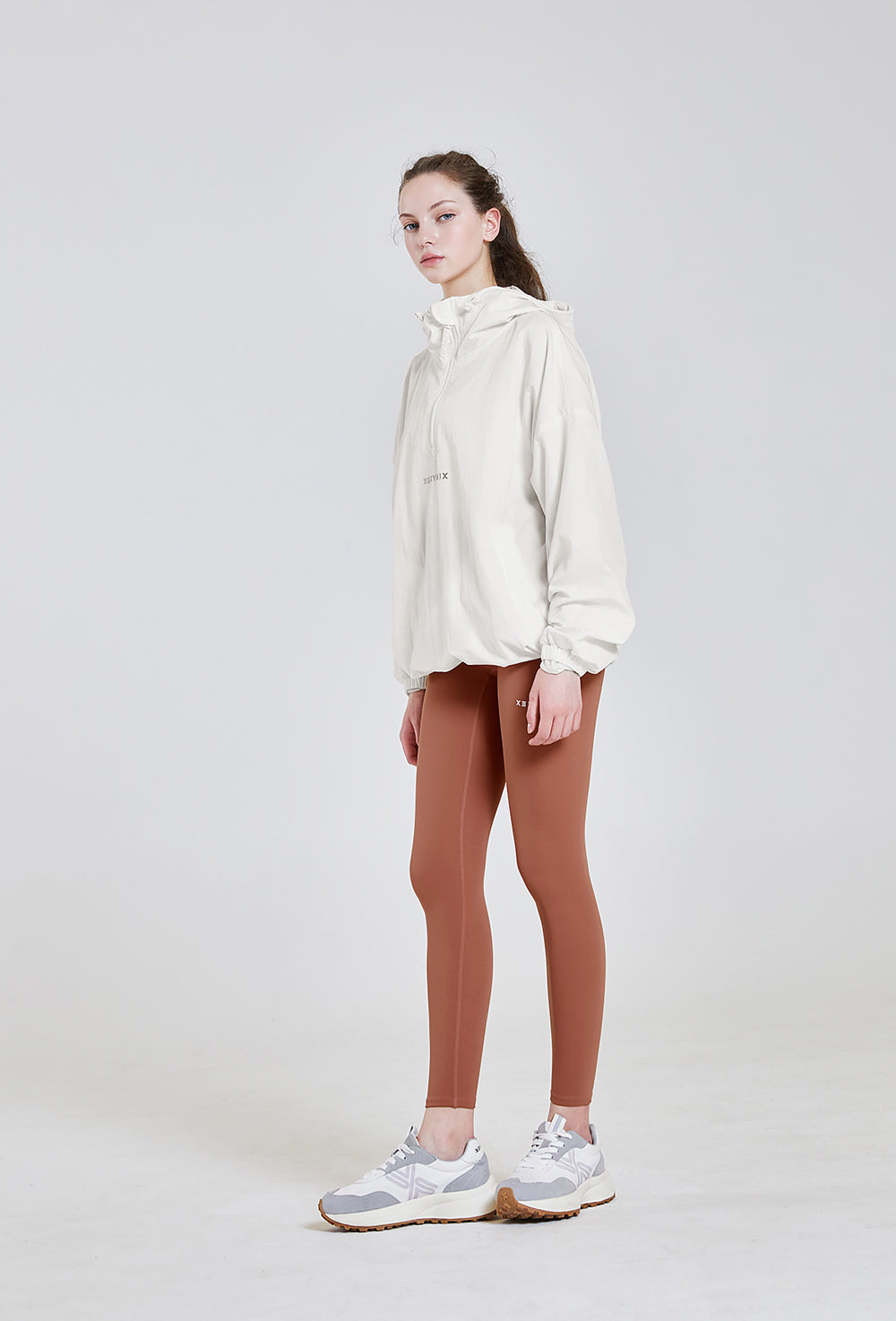 Anorak Hood Two-way Windbreaker 2.0 - Ivory