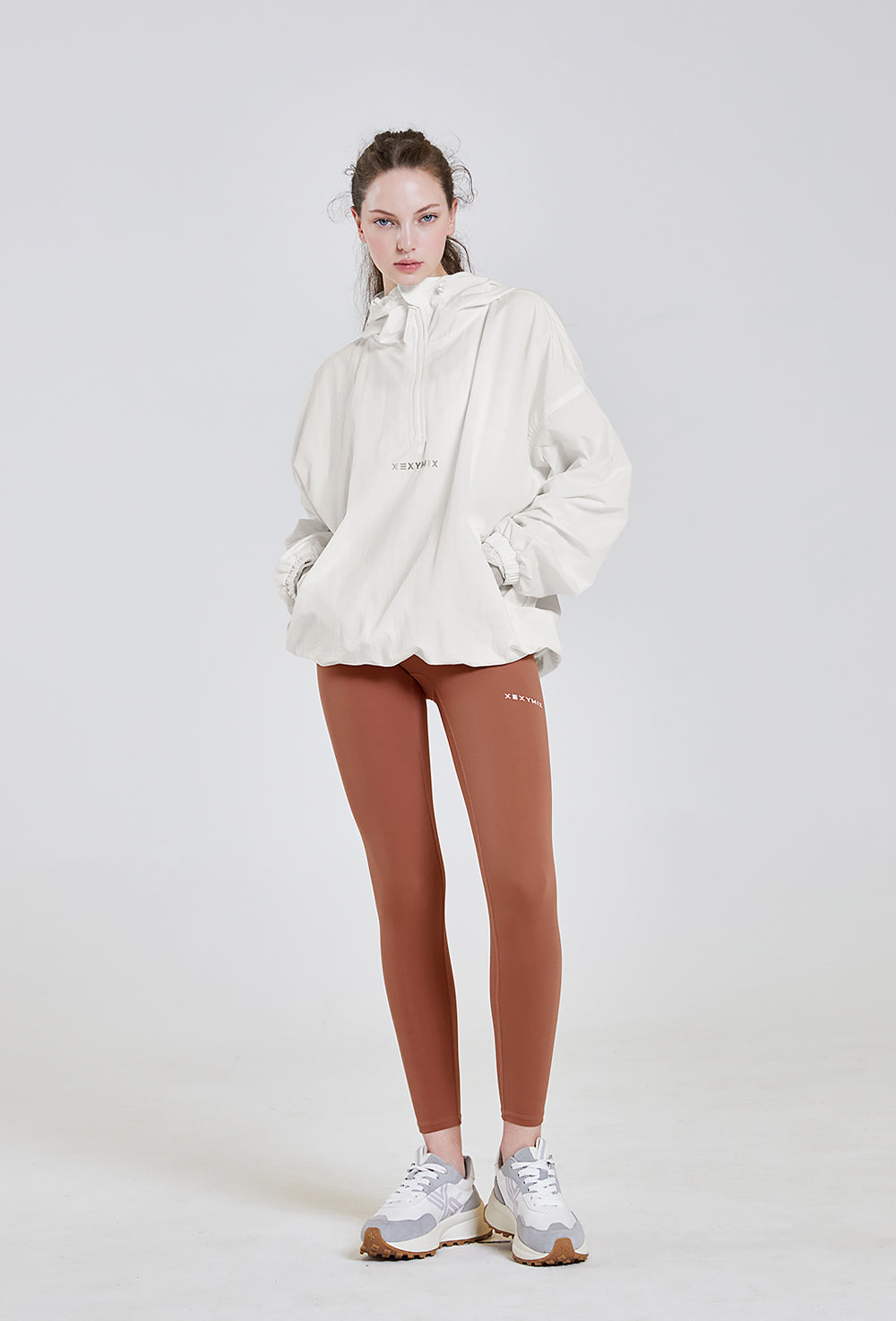 Anorak Hood Two-way Windbreaker 2.0 - Ivory