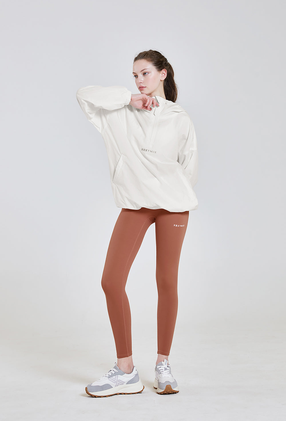 Anorak Hood Two-way Windbreaker 2.0 - Ivory