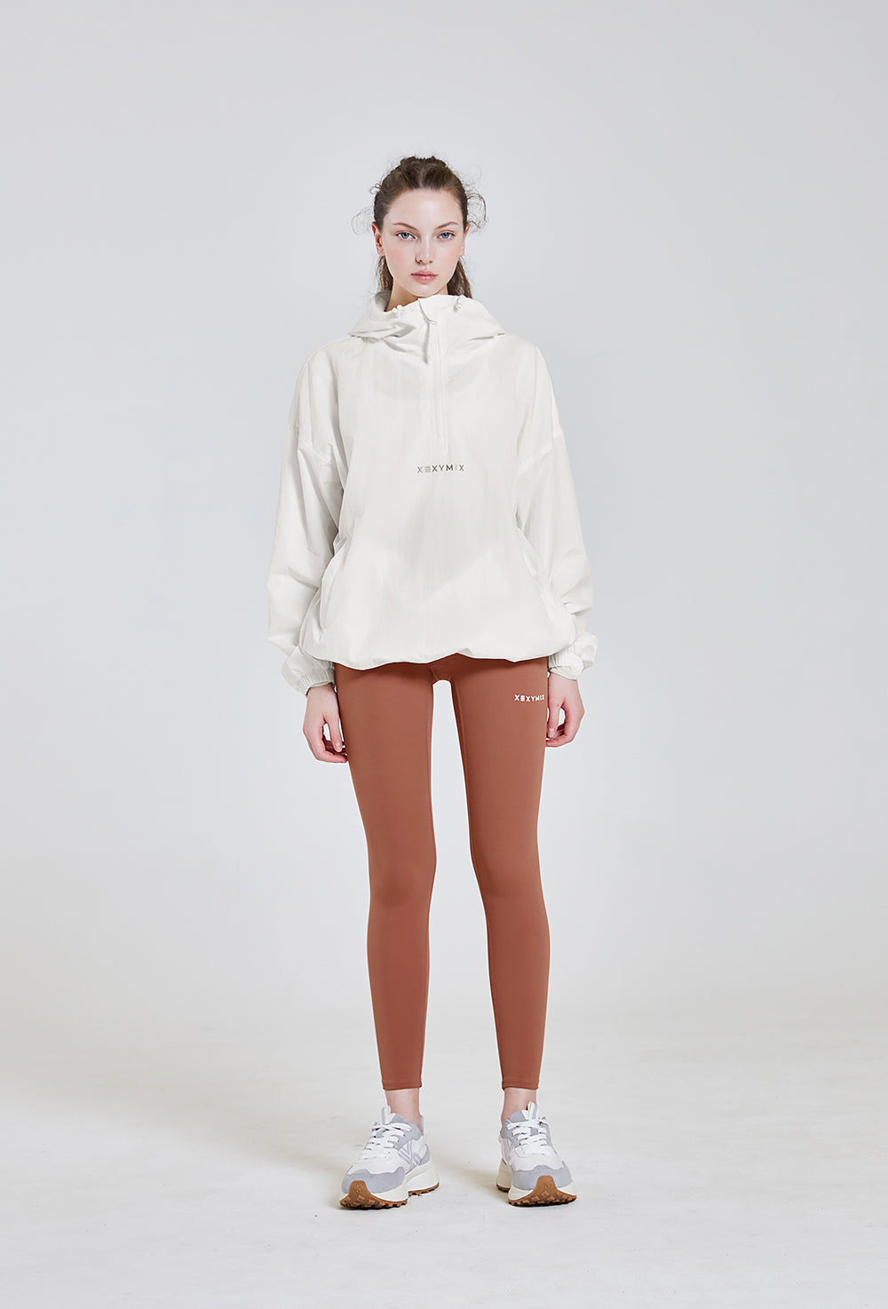 Anorak Hood Two-way Windbreaker 2.0 - Ivory