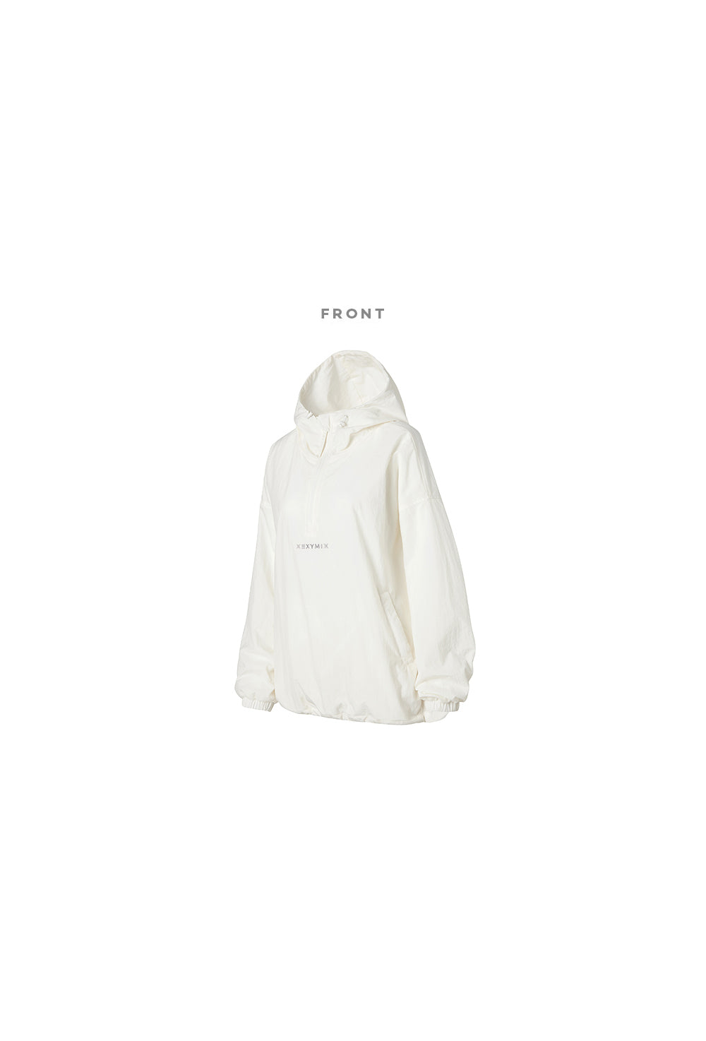Anorak Hood Two-way Windbreaker 2.0 - Ivory