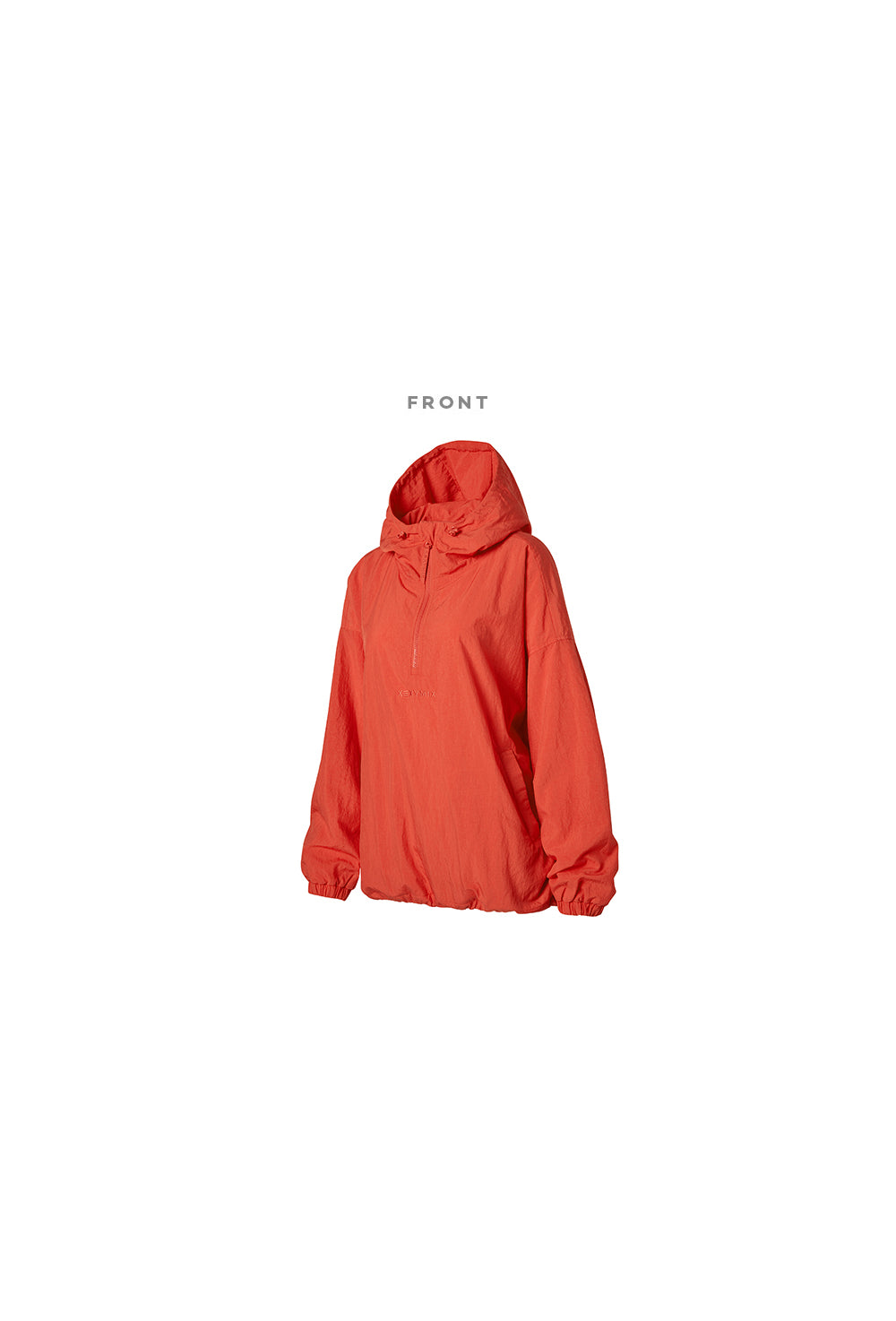 Anorak Hood Two-way Windbreaker 2.0 - Fiestar Red