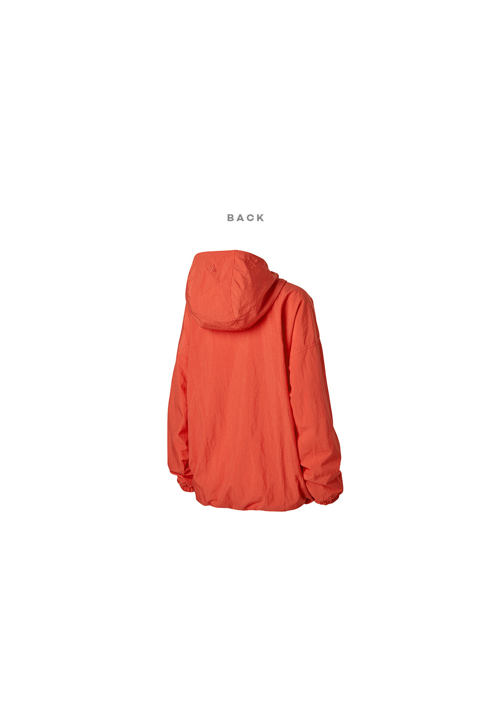 Anorak Hood Two-way Windbreaker 2.0 - Fiestar Red