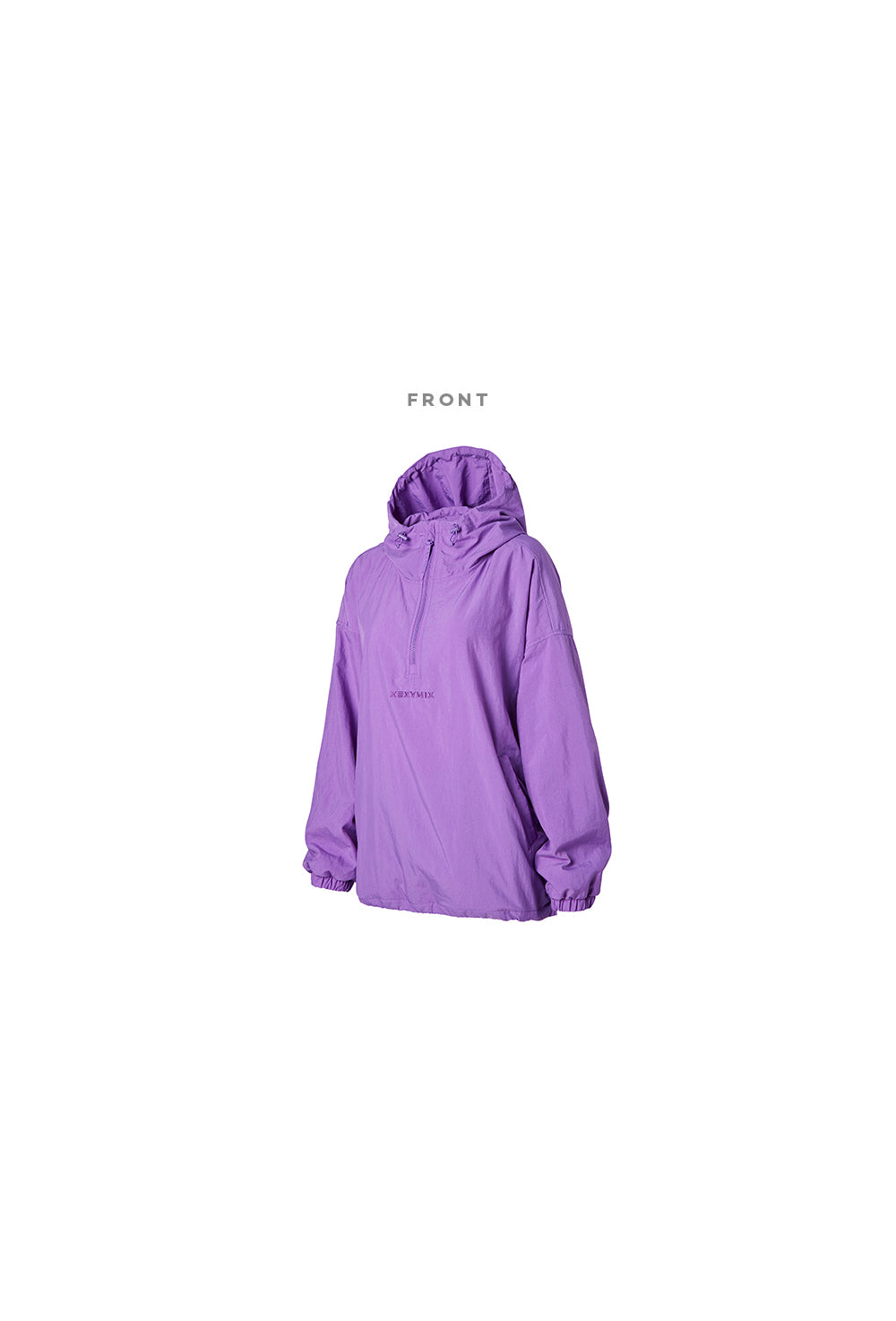 Anorak Hood Two-way Windbreaker 2.0 - Fancy Violet