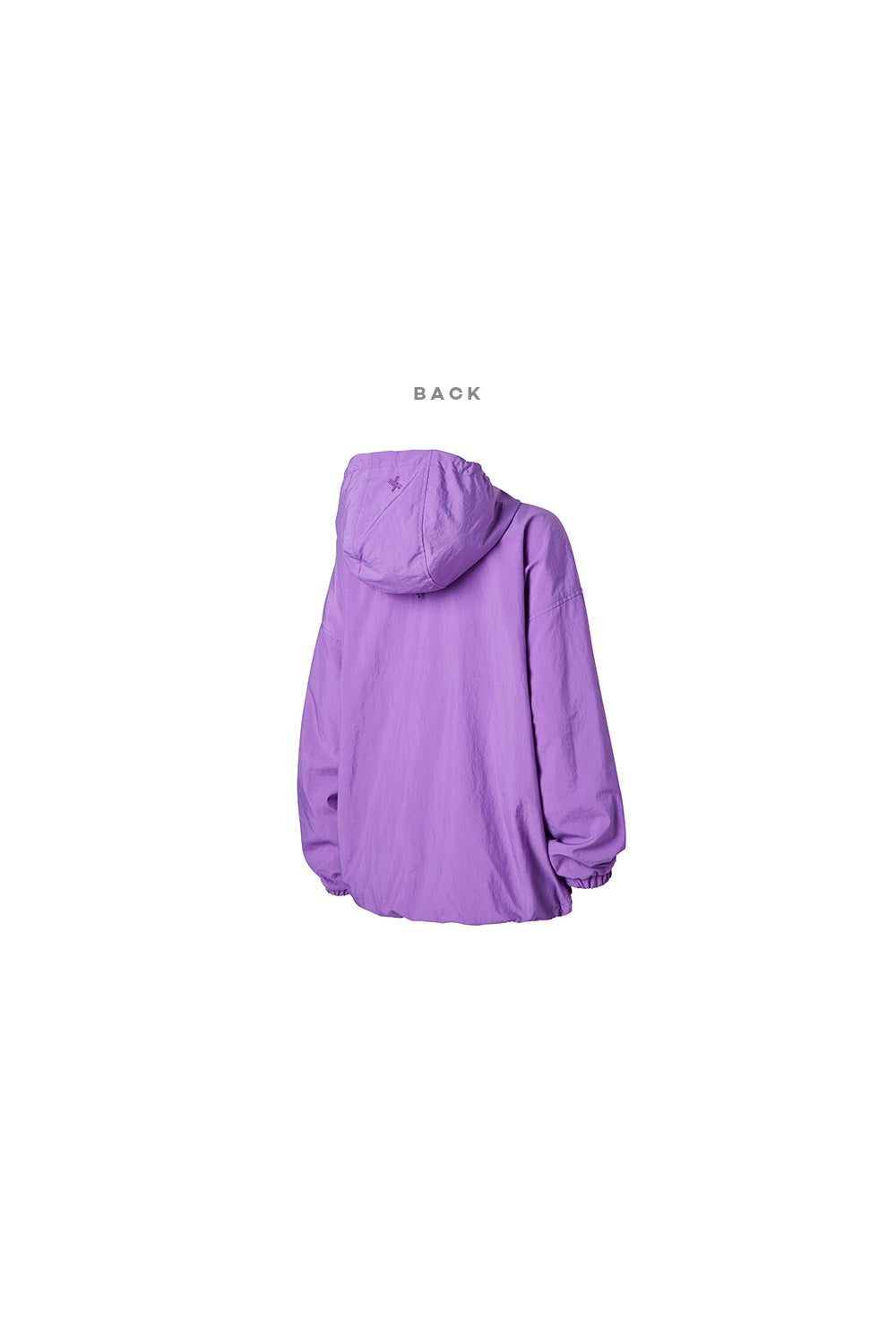 Anorak Hood Two-way Windbreaker 2.0 - Fancy Violet